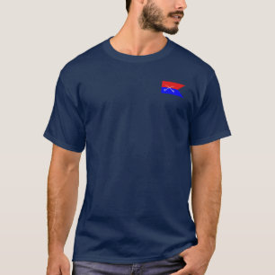 Ziviler Krieg: Custers Kampf-Flagge - T-Shirt
