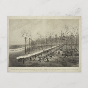 ZIVILER Krieg der USA: Schlacht am Stone River Postkarte