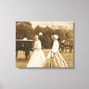 Ziviler Krieg - Druck auf die Leinwand