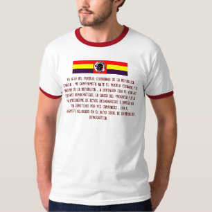 Ziviler Krieg EL Quinto Regimiento Spanien T-Shirt