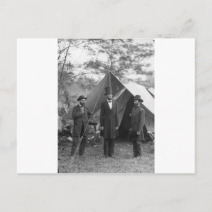 Ziviler Krieg Foto Circa 1862 Postkarte