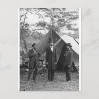 Ziviler Krieg Foto Circa 1862 Postkarte