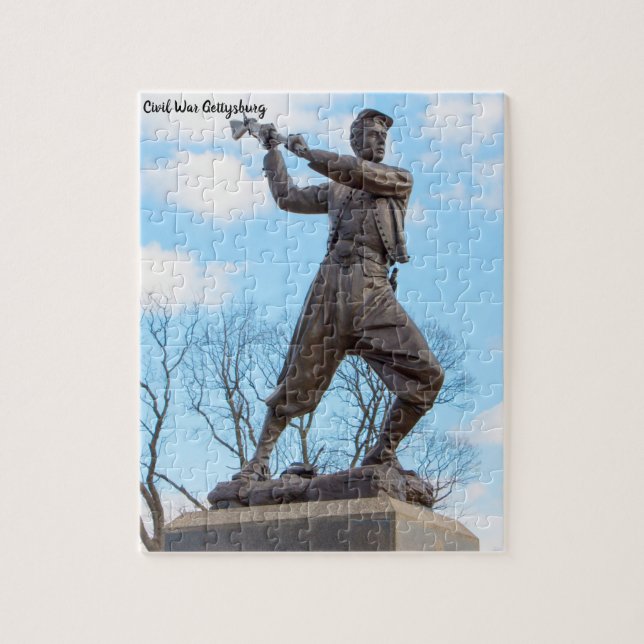 Ziviler Krieg Gettysburg Puzzle (Vertikal)