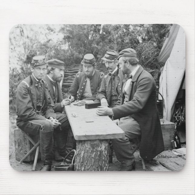 Ziviler Krieg Mousepad, Dominos Mousepad (Vorne)