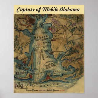 Ziviler Krieg - Vereinnahmung von Mobile Alabama - Poster