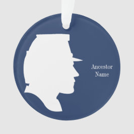 Ziviler Kriegsanker Ornament