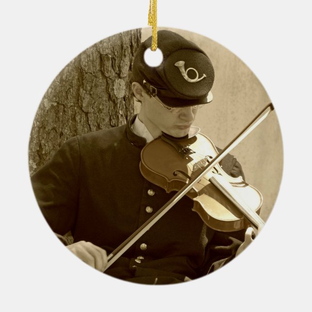 Ziviler Kriegssicherungs-Player Keramik Ornament (Hinten)