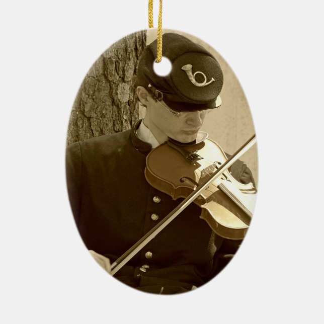 Ziviler Kriegssicherungs-Player Keramikornament (Hinten)