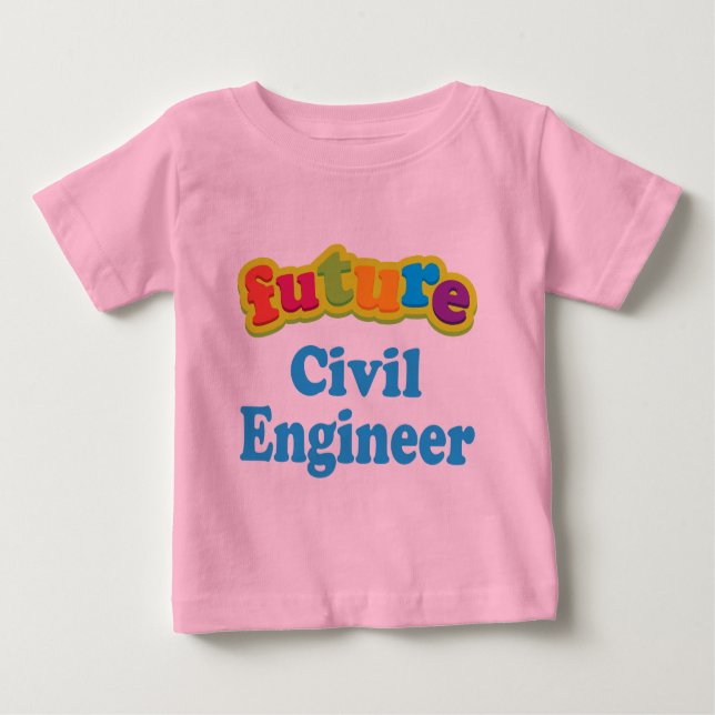 Ziviler Säuglings-Baby-T - Shirt des (Vorderseite)