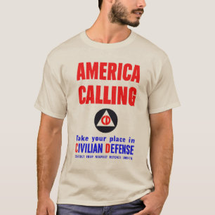 Ziviler T - Shirt für Verteidigung