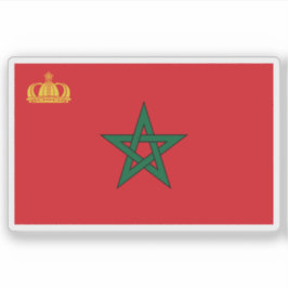 Ziviles Ende Marokkos Aufkleber
