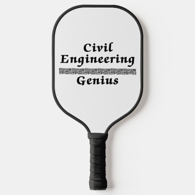 Ziviles Engineering-Genie Pickleball Schläger (Vorderseite)
