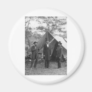 Ziviles Kriegs-Foto circa 1862 Magnet