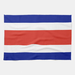 Zivilflagge Costa Ricas Geschirrtuch