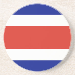 Zivilflagge Costa Ricas Getränkeuntersetzer