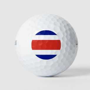 Zivilflagge Costa Ricas Golfball