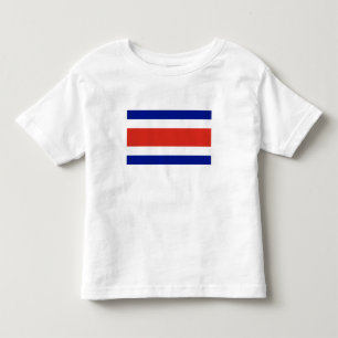 Zivilflagge Costa Ricas Kleinkind T-shirt