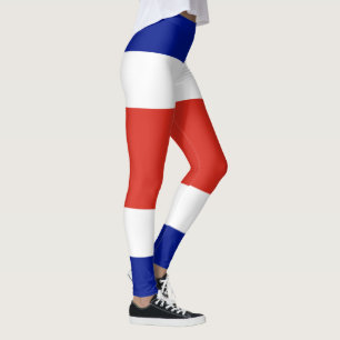 Zivilflagge Costa Ricas Leggings