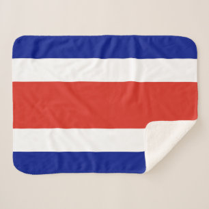 Zivilflagge von Costa Rica Sherpadecke