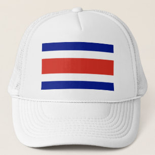 Zivilflagge von Costa Rica Truckerkappe