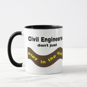 Zivilingenieure spielen tasse