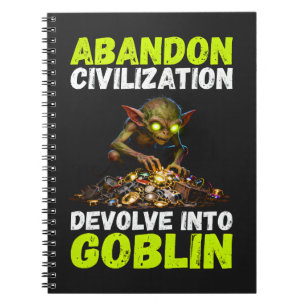 Zivilisation aufgeben und zu einem Kobold werden L Notizblock