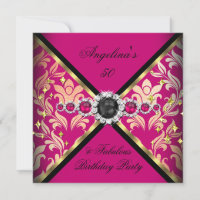 ZIZAGO DESIGN Fantastisch rosa Damaskus Party 2