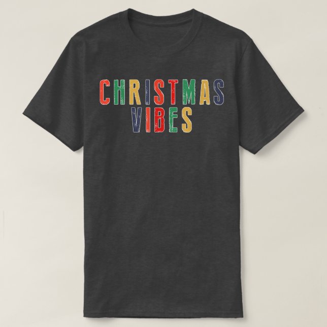 ZjDm Christmas Vibes Merry Xmas Vibes Dezember Boy T-Shirt (Design vorne)