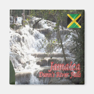 zJM009 JAMAICA, Dunn's River Falls, Amerika, Kühls Magnet