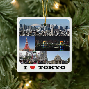 zJP003 i Liebe TOKIO, Japan, Asien, Keramikornament