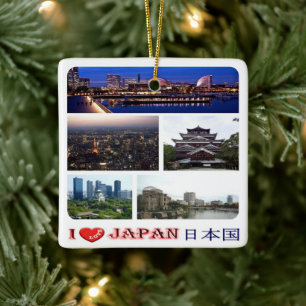 zJP007 i Liebe JAPAN, Asien, Keramikornament