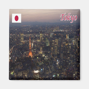 zJP008 TOKYO, Japan, Asien, Kühlschrank Magnet