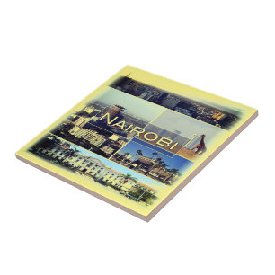 zKE026 NAIROBI, Kenia, Afrika, Fliese