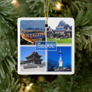 zKR003 SEOUL, Südkorea ROK, Asien, Keramikornament