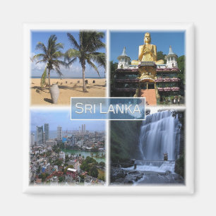 zLK004 SRI LANKA mosaic, Asia, Fridge Magnet