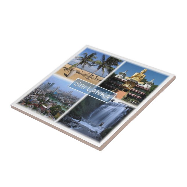 zLK004 SRI LANKA-Mosaik, Asien, Fliese (Seite)