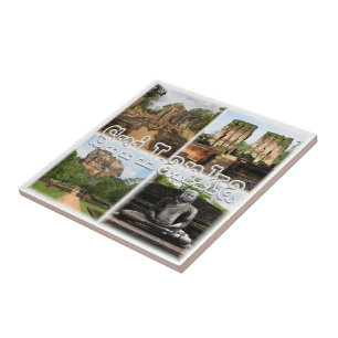 zLK006 SRI LANKA Collage, Asien, Fliese