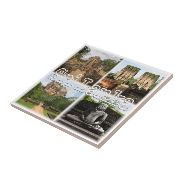 zLK006 SRI LANKA Collage, Asien, Fliese (Seite)