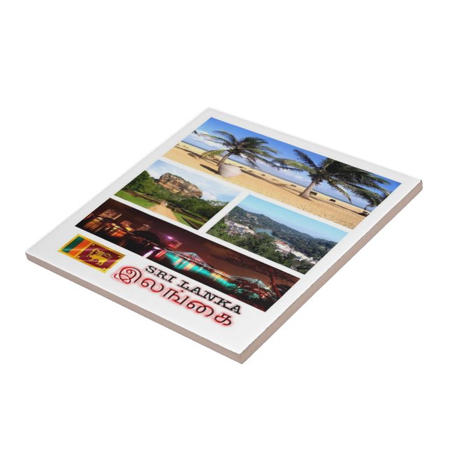 zLK009 SRI LANKA potpourri, Asien, Fliese (Seite)