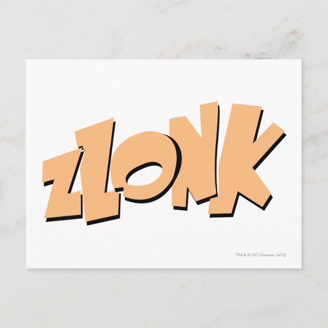 ZLONK! POSTKARTE (Vorderseite)