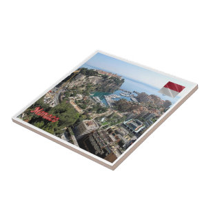 ZMC011 PORT OF FONTVIEILLE, Monaco, Fliese