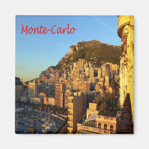 zMC016 MONTE CARLO, Monaco, Kühlschrank Magnet