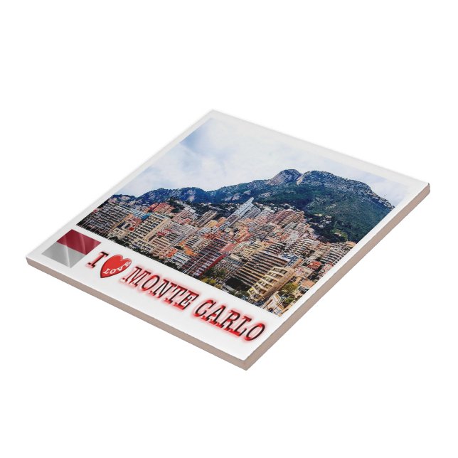 zMC019 MONTE CARLO, Monaco, Fliese (Seite)