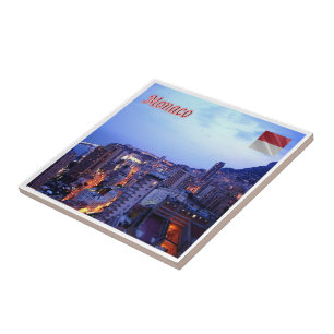 zMC039 MONACO NACH NACHT, Fliese