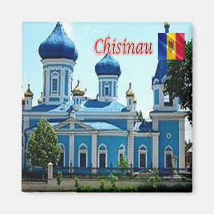 zMD008 CHISINAU Kloster Ciuflea Moldau, Kühlschran Magnet
