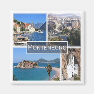 zME003 MONTENEGRO, Europa, Kühlschrank Magnet