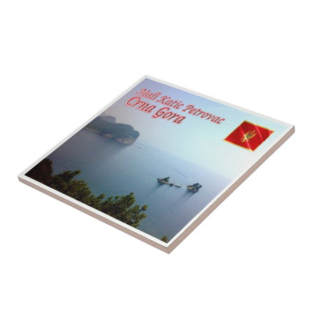 zME015 MALI KATIC PETROVAC, Montenegro, Fliese (Seite)