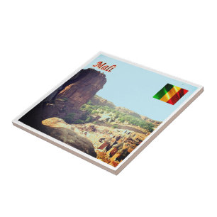 zML005 MALI, Begnimatou, Afrika, Fliese