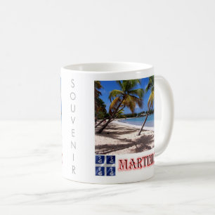 zMQ005 MARTINIQUE, LES SALINES Beach, Kaffeetasse