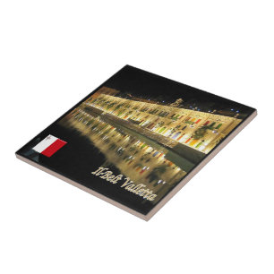 zMT011 IL-BELT, UferVALLETTA, Malta, Fliese